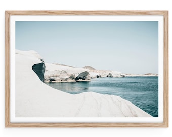 Milos Greece Coastal Fine Art Print - Beach Home Greek Island Wall Art