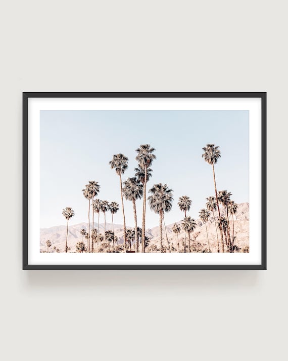 Palm Springs Landscape Wall Art - California Mountains Photography Print