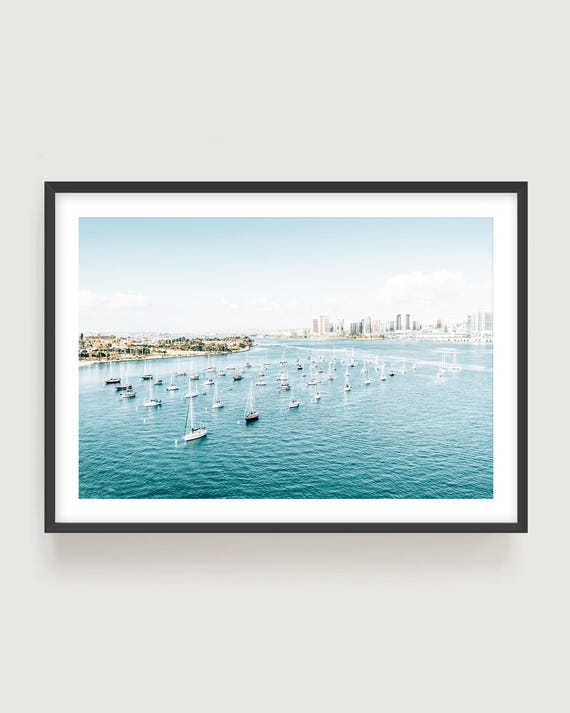 San Diego Oceanfront Wall Art Print - California Coastal Photography