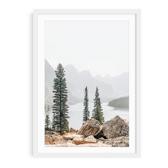 Canadian Rockies Print: Neutral Lake, Mountain Landscape Photography