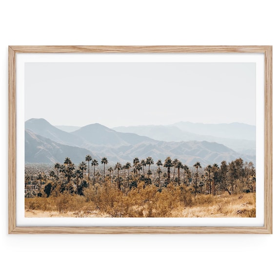 Palm Springs Photography Fine Art Print, California Mountain Landscape, Boho Southwestern Decor