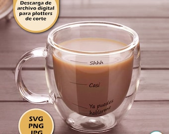 Ya Casi Coffee Mug Image, SVG JPG PNG (Digital Download)