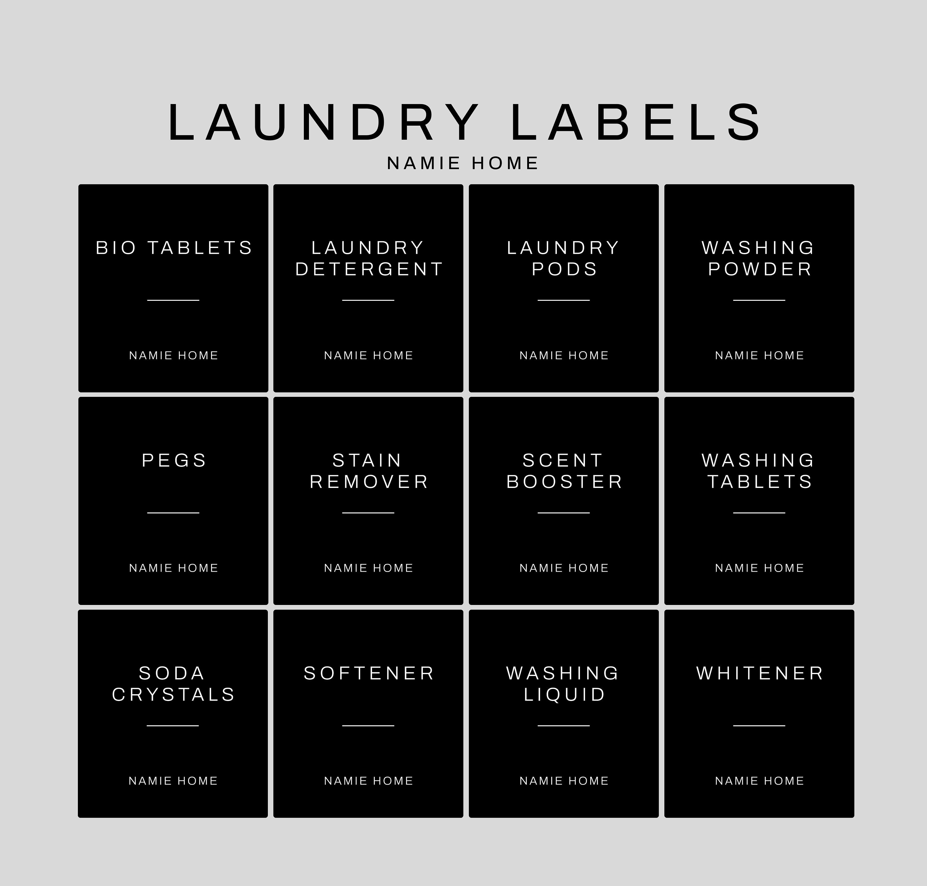Iron On Labels for Laundry