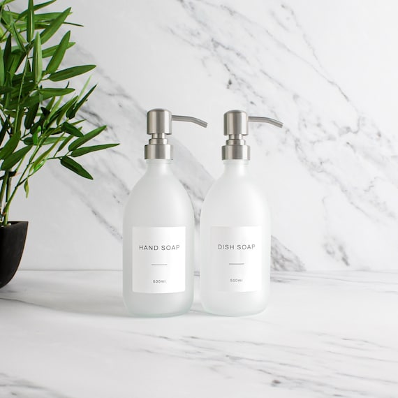 White liquid soap hot sale dispenser