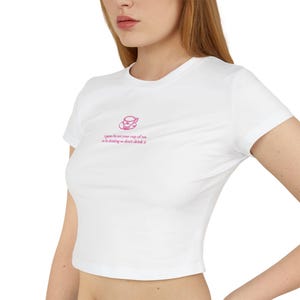 Amaya Papaya Love Island Women's Baby Tee, i guess im not your cup of tea to be drinking so dont drink it, Cute Graphic Top, Gift