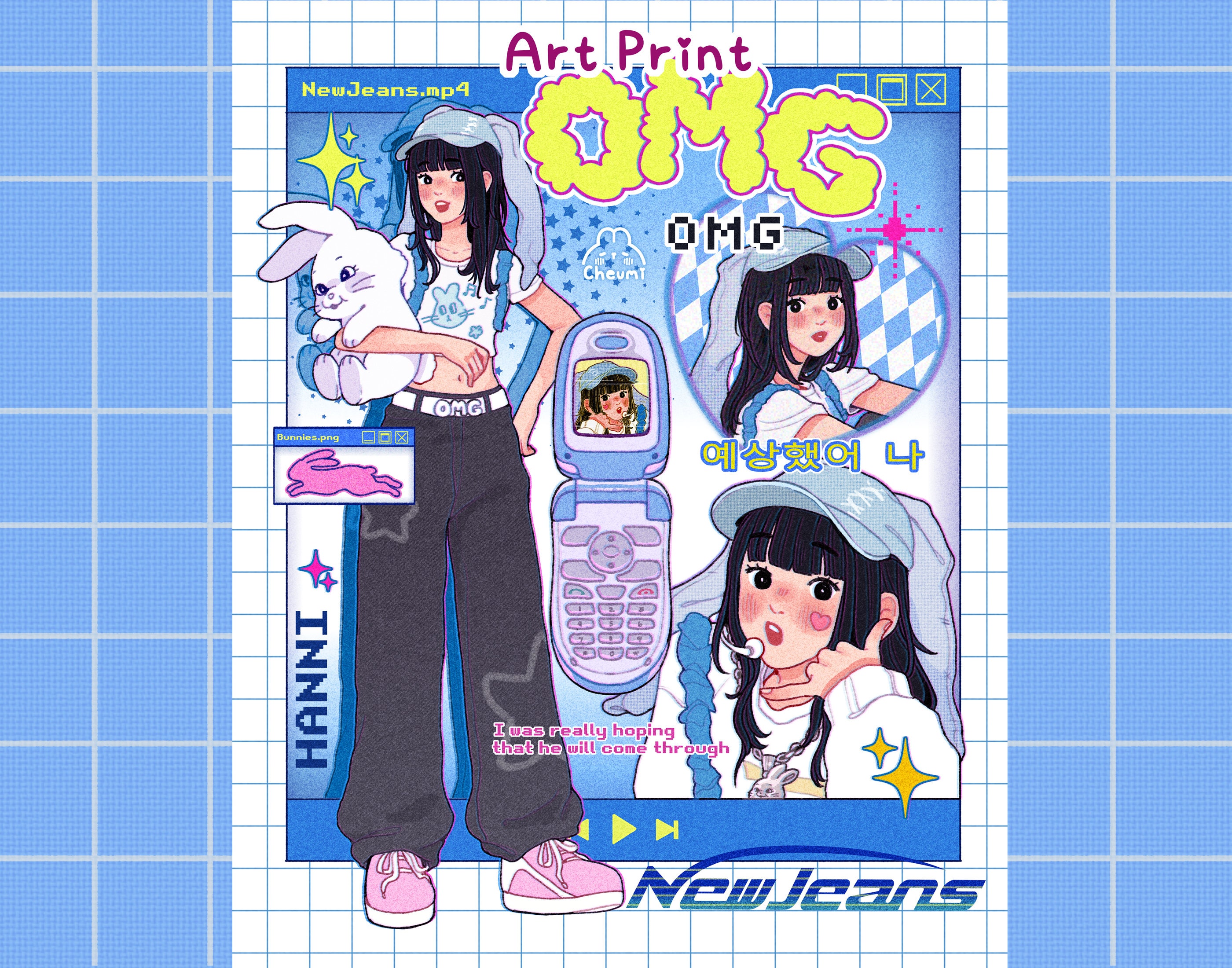 NewJeans NJZ ハニ OMG ポスター ver.(HANNI) NewJeans NJZ ハニ OMG ポスター ver.(HANNI) Amazon.co.jp