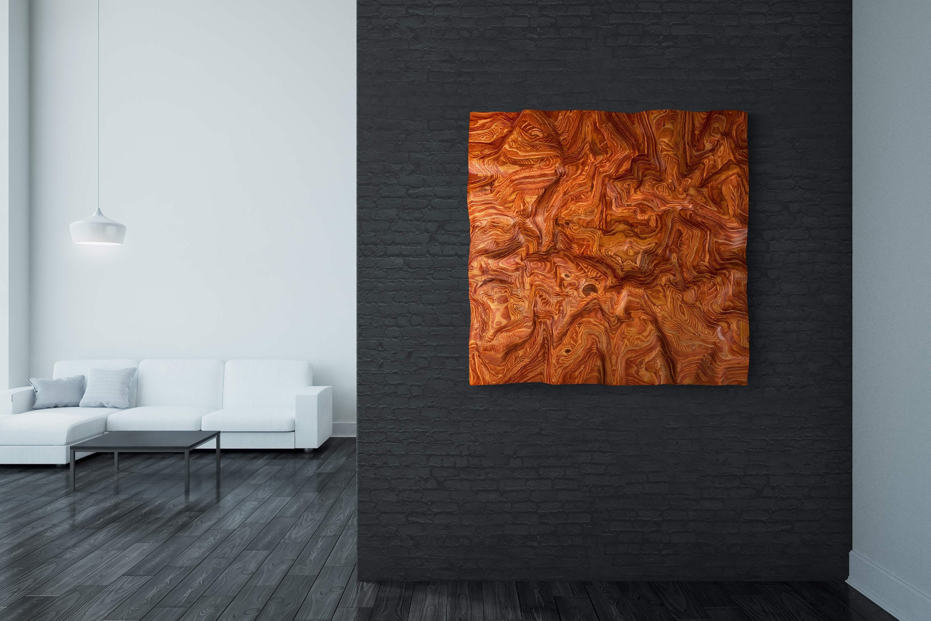 Plywood wall art / Wall art / Organic art / Organic wall art / Etsy