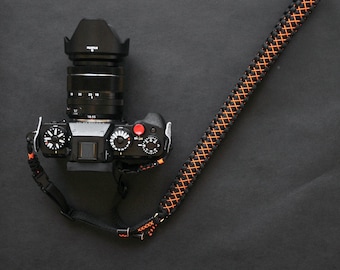 Braided Paracord Camera Strap: Adjustable Quick Release