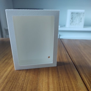 Cornice per scatola luminosa tagliata su carta 20x25x6 cm, modello di scatola luminosa tagliata su carta, scatola per ombre, scatola luminosa digitale SVG, Cricut
