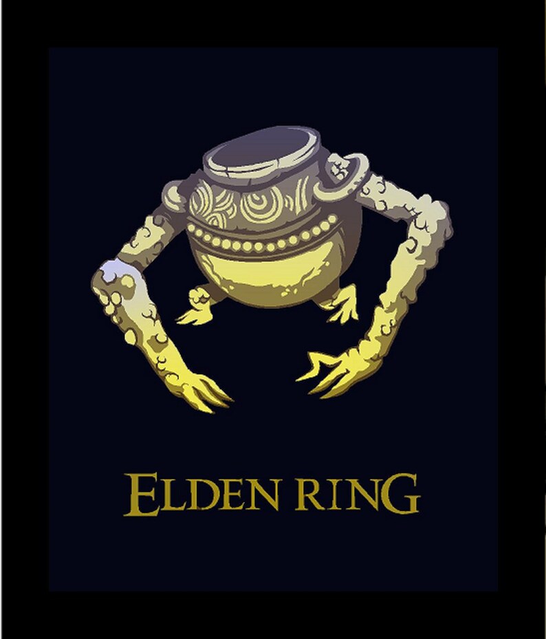 Elden Ringalexander the Iron Fist pot Boy 3D Papercut Etsy UK