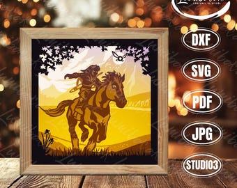 Legend of Zelda, Zelda svg, Lightbox lighted shadow box frame , light lamp, Game room decor, Zelda shadowbox, cricut templates