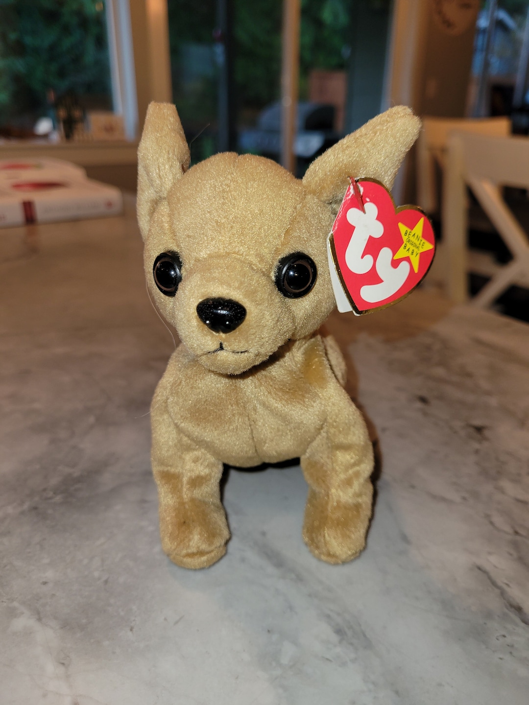 Original TY Beanie Baby Tiny the Chihuahua Plush in Mint - Etsy