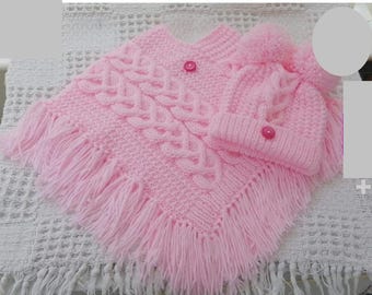 Child’s poncho and hat