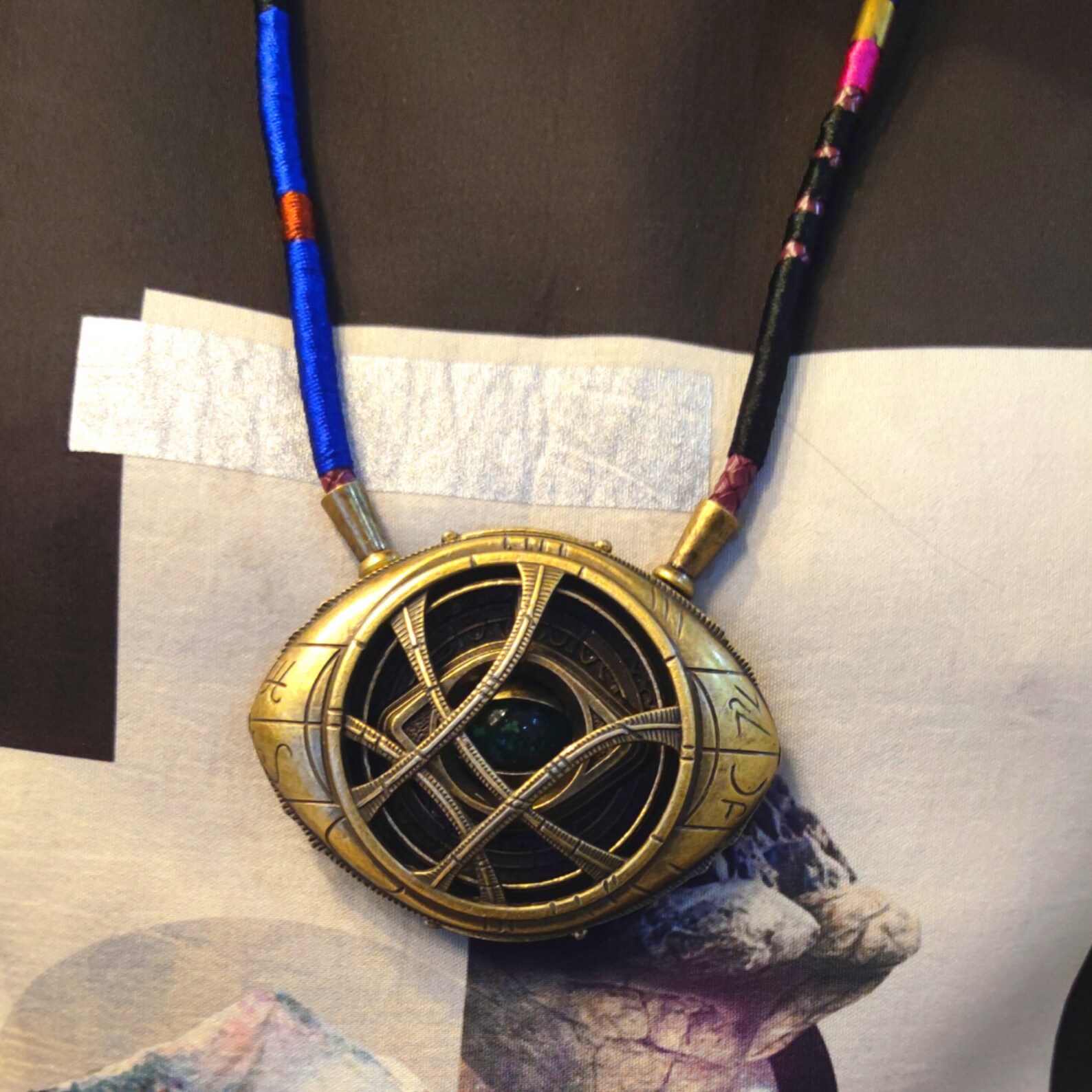 Dr. seltsame Auge von Agamotto Halskette 1/1 Film Prop Etsy