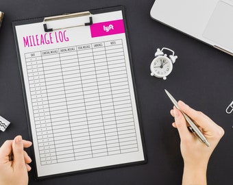 Mileage Log - Lyft Business Mileage Tracker
