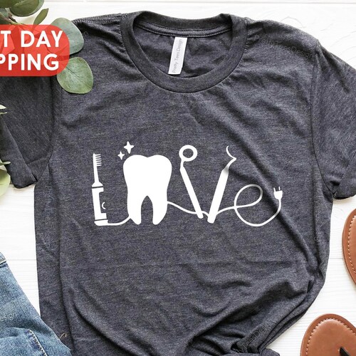 Dentist Gift Dental Gifts Dental Shirts Dental Hygienist Etsy