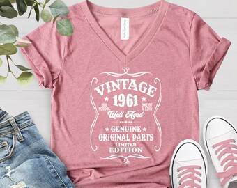vintage 1961 women's t shirt