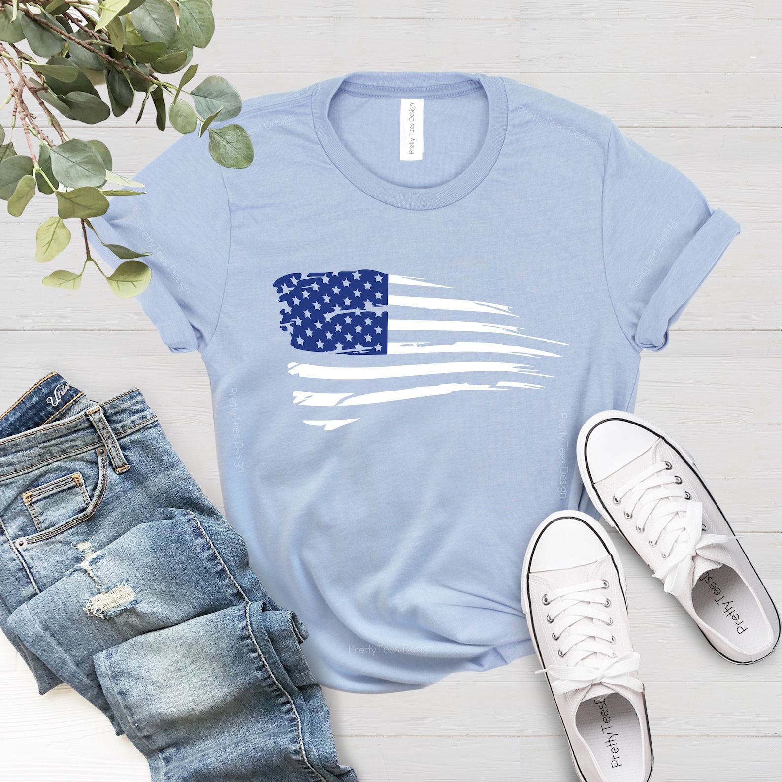 Women's Flag Shirt 4th of July Tee 4th of July Shirt - Etsy