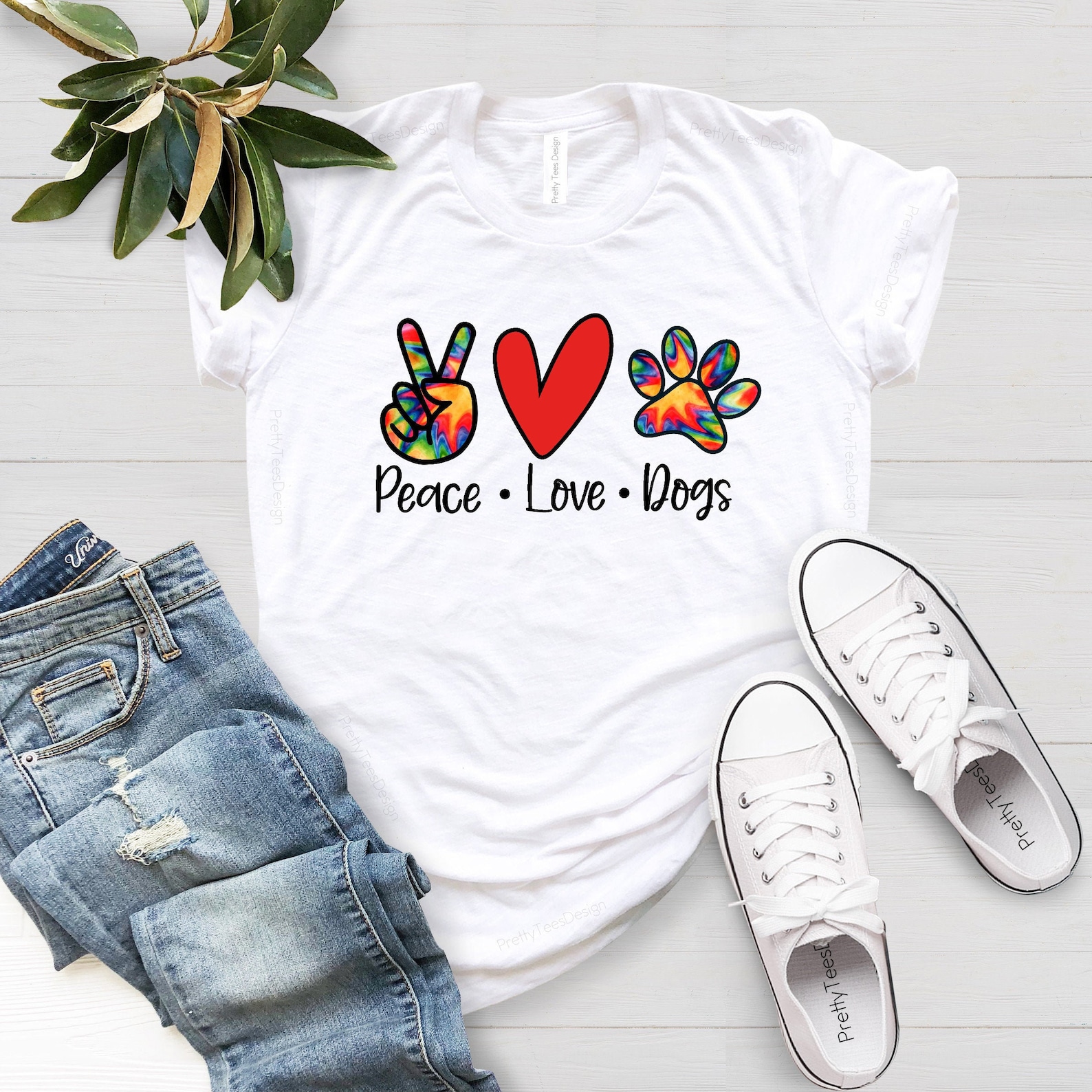 Peace Love Dogs Shirt Dogs Shirt Dog Lover Shirt Dog Moms - Etsy