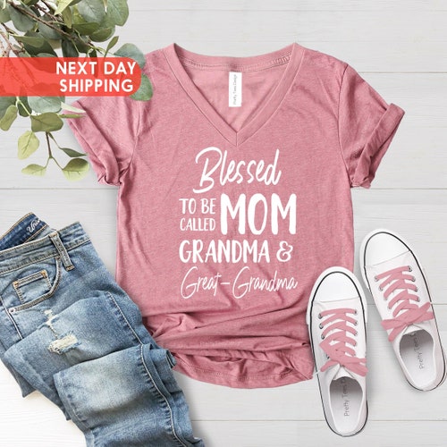 Promoted to Great Grandma Shirt Pregnancy Announcement - Etsy