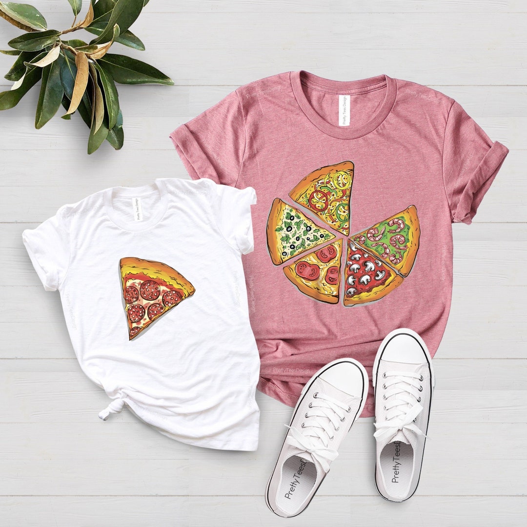 Matching Family Shirts Pizza Shirts Parent Child Pizza T Etsy