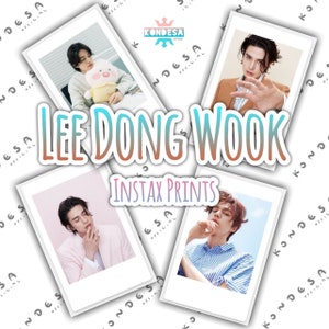 Lee Dong Wook Instax Prints | Real Instax | Customized Instax | Lee Dong Wook Photos Printed on Instax Mini, Square & Wide Films