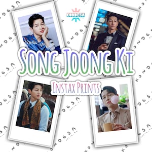 Song Joong Ki Instax Prints | Vincenzo | Echt Instax | Individuell angefertigte Instax | Song Joong Ki Fotos wurden auf Instax Mini, Square & Wide Films gedruckt