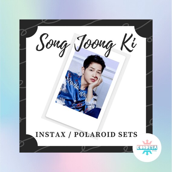 Song Joong Ki Instax Polaroid Sets Vincenzo Song Joong Ki Etsy