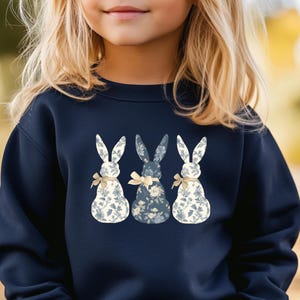 Bunny Baby Onesie®, Easter Toddler Shirt, Easter Baby Bodysuit, Bunny Kids T-Shirt, Floral Bunny Shirt, Easter Girl T-Shirt