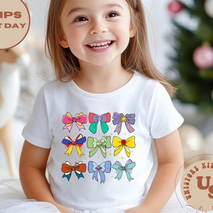 Disney Princess Bow Toddler Shirt, Princess Ribbons Bow Kids Shirt, Princess Bow Baby Onesie®, Baby Shower Gift