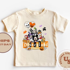Disneyland Halloween Kids Shirt, Mickey And Friends Halloween T-Shirt, Halloween Toddler Shirt, Disneyland Baby Bodysuit, Disney Halloween