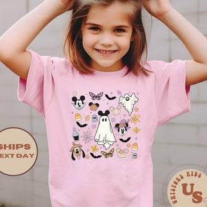 Mickey and Friends Halloween Shirt, Halloween Toddler Shirt, Halloween Baby Bodysuit, Halloween Kids Shirt, Mickey Ghost Kids Shirt