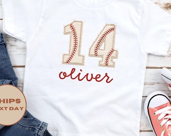 Custom Baseball Number Toddler Shirt, Team Number And Name Tee, Personalized Game Day Baseball T-Shirt, Game Day Number Shirt