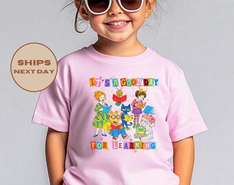 It's a Good Day for Learning Shirt, New School Year Shirt,  Funny Back to School T-Shirt, First Day of School Shirt
