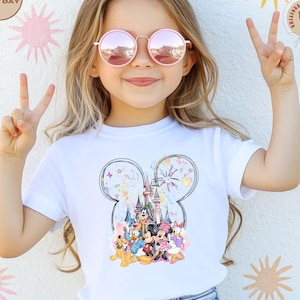 Mickey Mouse Toddler T-Shirt, Disney Castle Shirt, Mickey And Friends Shirt, Magic Kingdom Shirt, Disney Kids Shirt