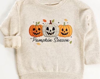 Pumpkin Season Sweatshirt, Floral Pumpkin T-Shirt, Patchwork Pumpkin Shirt, Fall Pumpkin Shirt, Thanksgiving Toddler Shirt