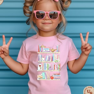 Princess Book Toddler Shirt, Jasmine Shirt, Disney Princess Shirt, Snow White T-Shirt, Belle Shirt, Book Lover Gift
