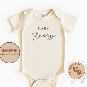Custom Baby Name Bodysuit, Personalized Baby Bodysuit, Personalized Name Toddler Shirt, Personalized Gift, Custom Name Shirt