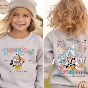 Disneyland Toddler Sweatshirt, Mickey And Friends Toddler Shirt, Magical Kingdom Kids Shirt, Disneyland Trip Shirt, Disney Castle Kids Shirt
