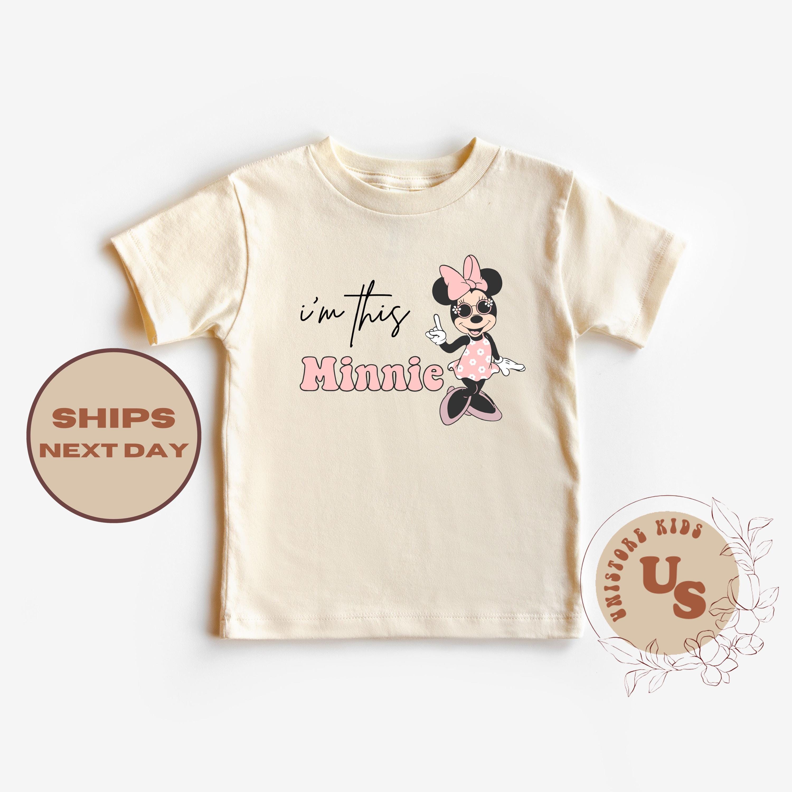I'm This Minnie Toddler Shirt, 1st Birthday T-Shirt, Minnie Birthday Shirt, Minnie One Age Shirt, Disney Birthday Trip Shirt