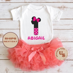 Custom Minnie Birthday Shirt, Birthday Girl Custom Shirt, Birthday Girl Shirt, Minnie Mouse Shirt, Minnie Mouse Shirt For Girl