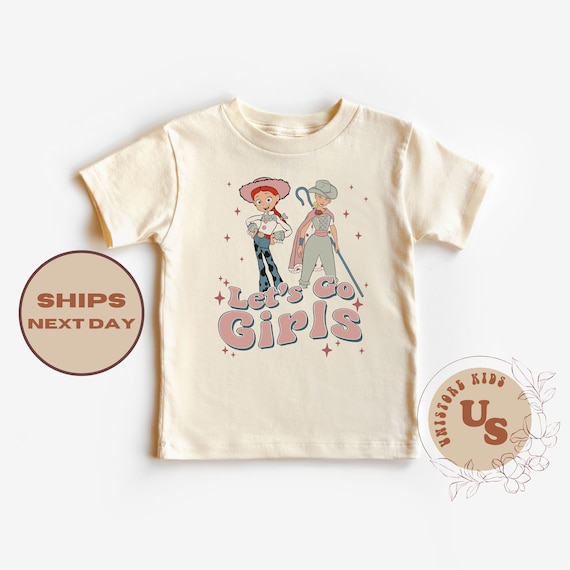 Toy Story Bo Peep and Jessie Western Shirt, Toy Story Girl Toy Story Bo Peep and Jessie Western Shirt, Toy Story Girl