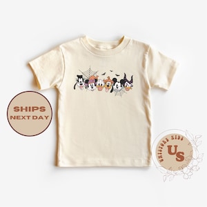 Mickey Mouse And Friends Halloween Toddler T-Shirt, Disney Halloween Kids Shirt, Halloween Baby Bodysuit