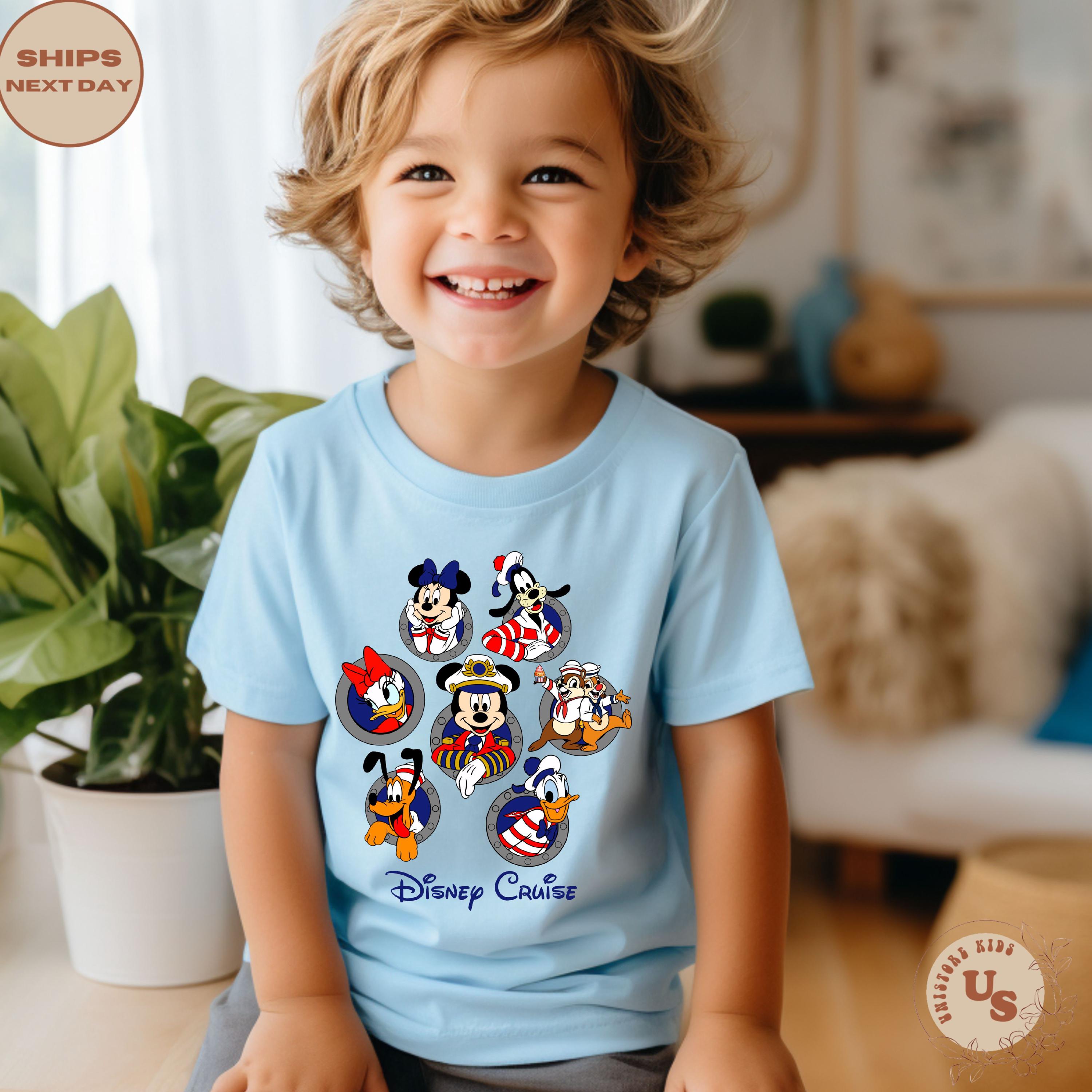 Disney Cruise Toddler T-shirt, Mickey and Friends Cruise Shirt