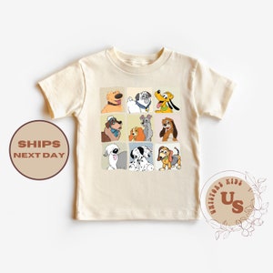 Disney Dogs Toddler T-shirt, Lady And The Trump Kids Shirt, Disney Baby Bodysuit, Cute Dog Bodysuit, Dog Lover Kids Shirt