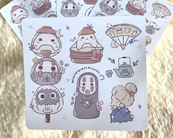 Chibi sticker set