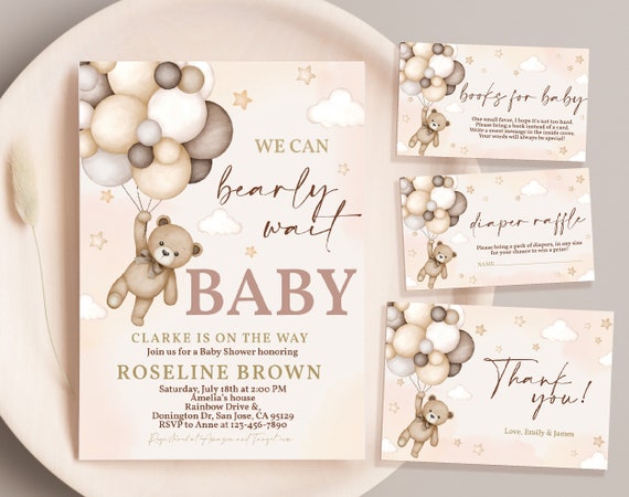 Invito per baby shower gemellare, con cervi e motivi floreali rosa (digitale) - Italia