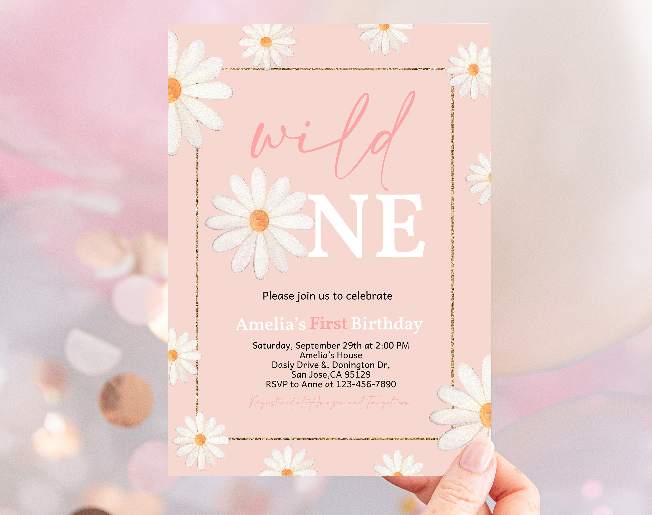 Invitaciones Cumpleaños Infantil Big Dot Of Happiness Dos Invitaciones De  Relleno Con Forma De Groovy, Tarjetas De Invitación Para Fiesta De Segundo  Cumpleaños Hippie Con Sobres, Juego De 12 Invitaciones Cumpleaños Niña, image size:2500x1975