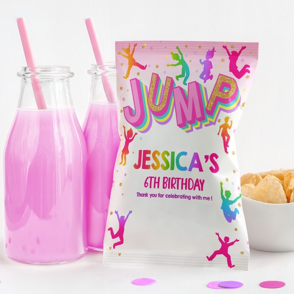 Jump Party Favor Bags - Etsy
