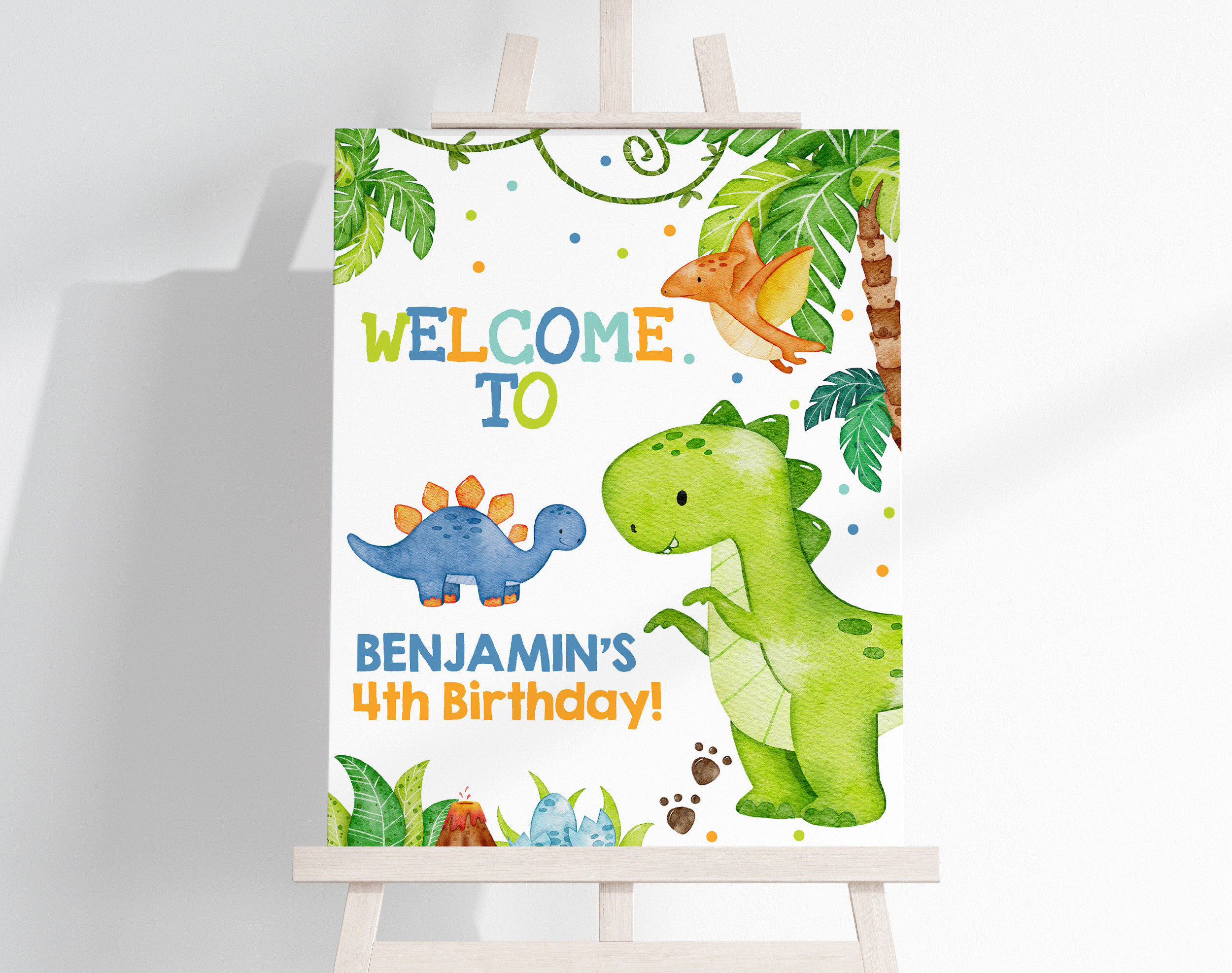 Dinosaur Party Decorations Set Dino 2nd Birthday Party Bundle Boys 2 Year  Old Birthday Decor Two Years T Rex Themed Birthday Second Bday